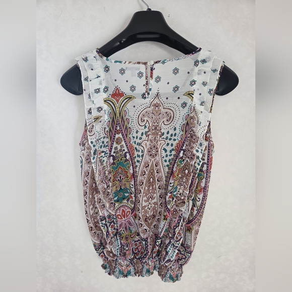 Colorful Paisley Patterned Fabric - Picture 5 of 7